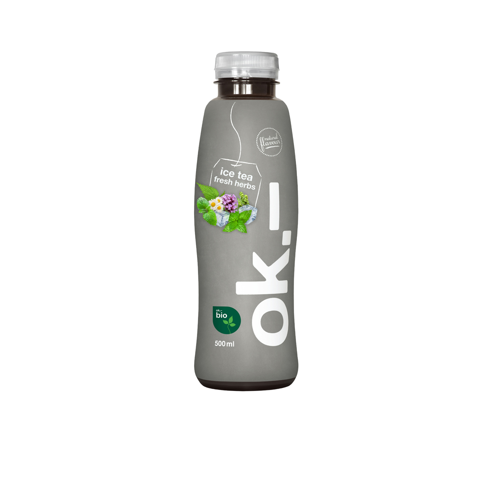 ok.– ice tea fresh herbs | bio