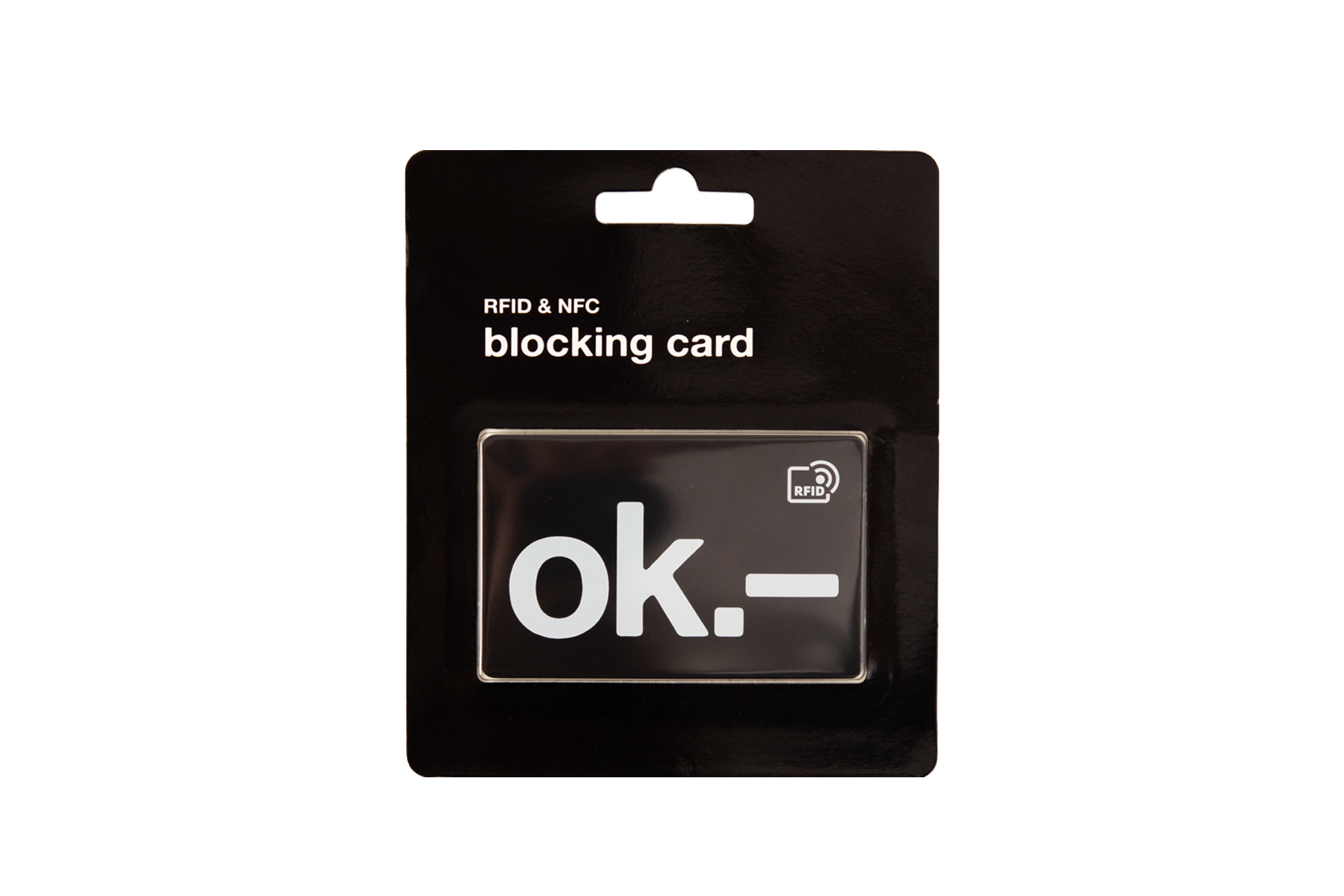 ok.– blocking card