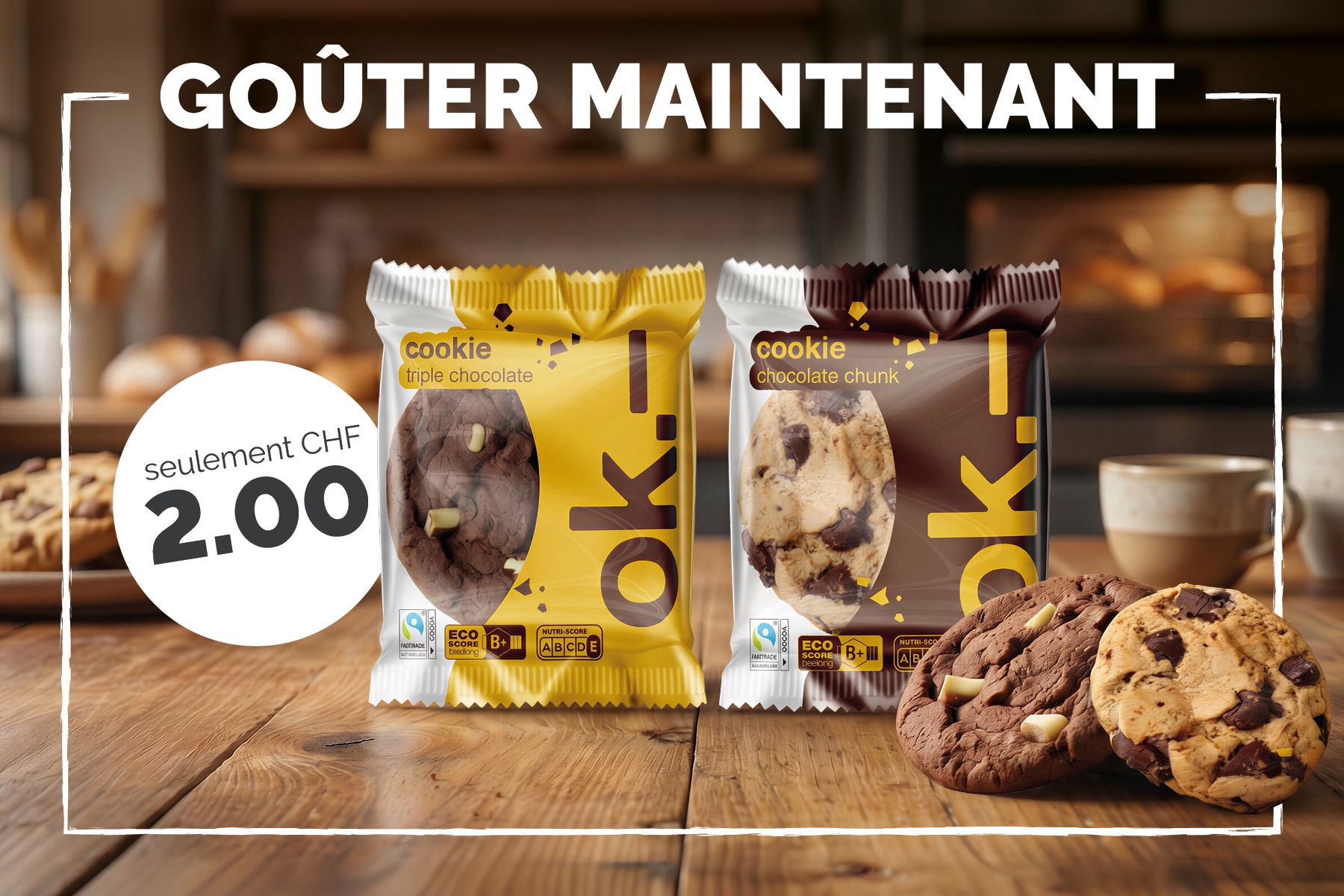 Un délicieux en-cas à emporter !